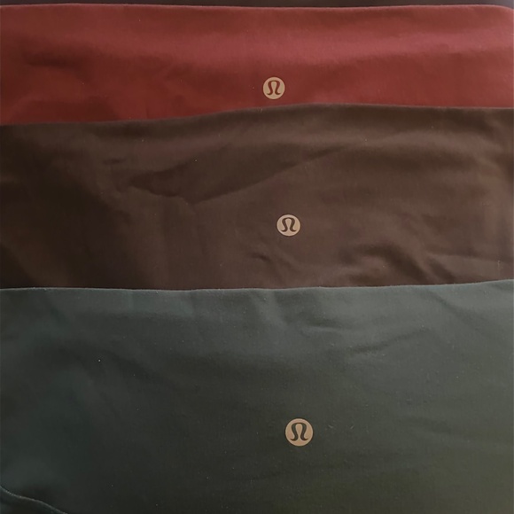 Lululemon Leggings 16T Burgundy - Picture 5 of 5